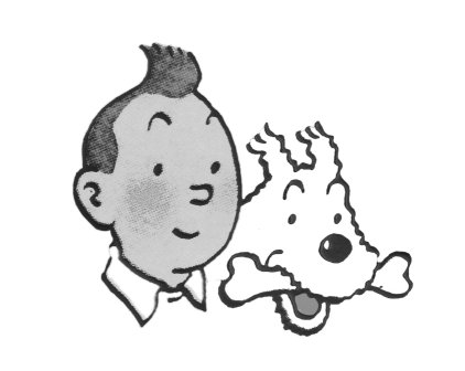 Tintín y Milú